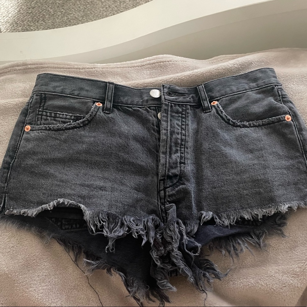 Free People Jean Shorts